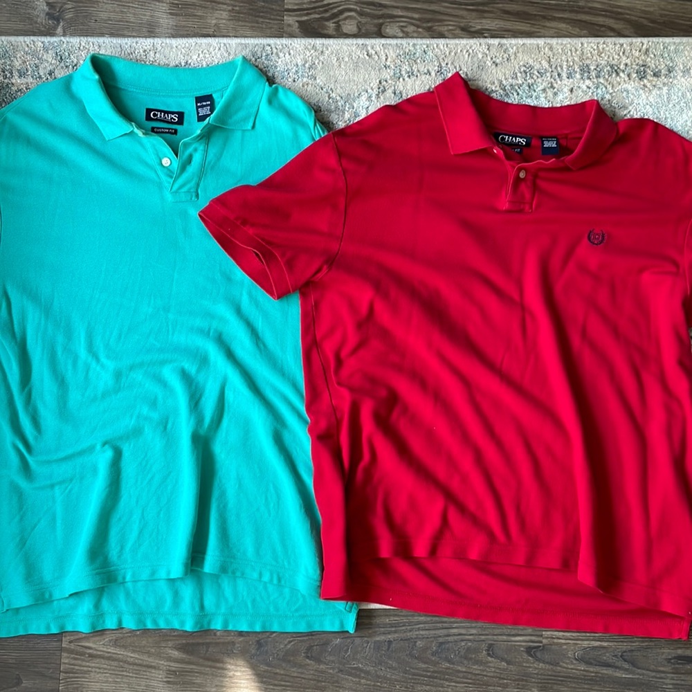 Chaps Polo Shirts (lot of 2)